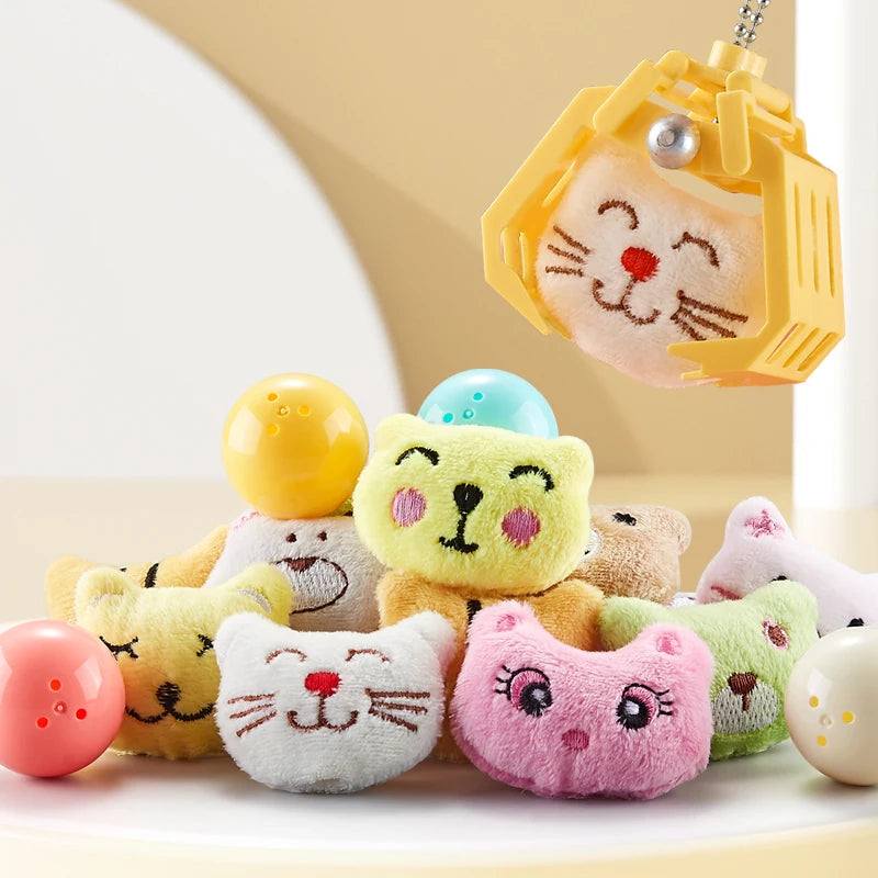 Kids DIY Electric Claw Machine Girl Grab Mini Doll Clip Egg Music Crane Game Education Children Toy for 3 Year Gifts