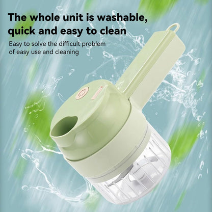 5-In-1 Wireless Electric Vegetable Chopper, Multi-Function Food Processor