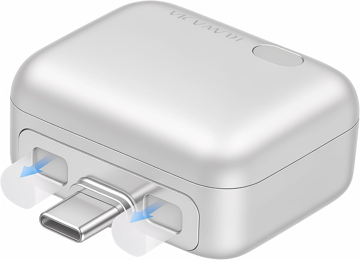 KUWAJIA 140W AI Smart Recognition Auto-Unplugger, Physical Disconnect Battery Guard, Auto-Eject on Full Charge, Fast Charging Adapter for Iphone, Android, Earphones