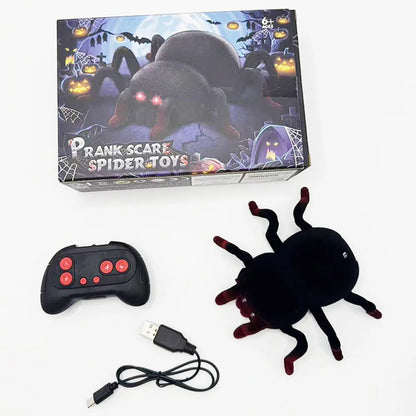 Rechargeable Wall Climbing RC Lizard Toy Realistic LED Eyes Climber Gecko Robot Toy Remote Control Cockroach Spider Toy For