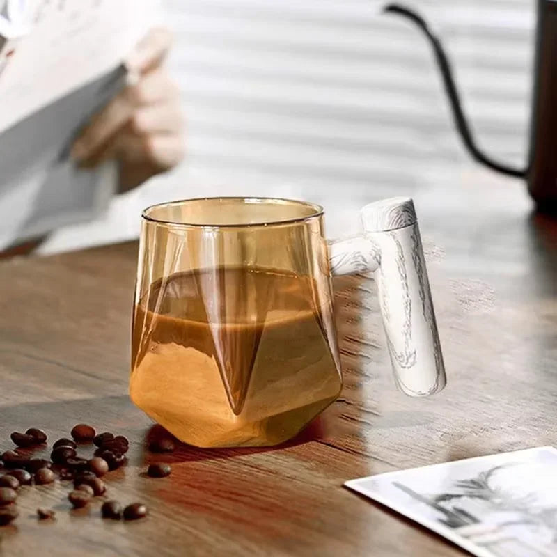 400ML Electric Blender Mixer Pot Portable Self Stirring Glass Coffee Cup Mugs Kitchen Tools for Milk Latte Coffee Drinks Mixing