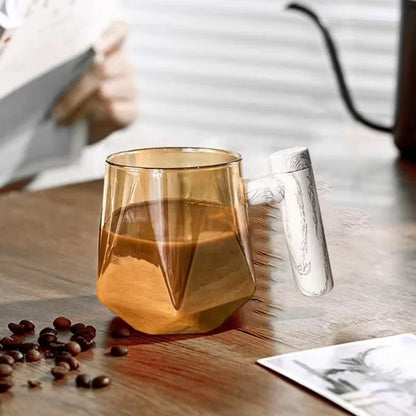 400ML Electric Blender Mixer Pot Portable Self Stirring Glass Coffee Cup Mugs Kitchen Tools for Milk Latte Coffee Drinks Mixing