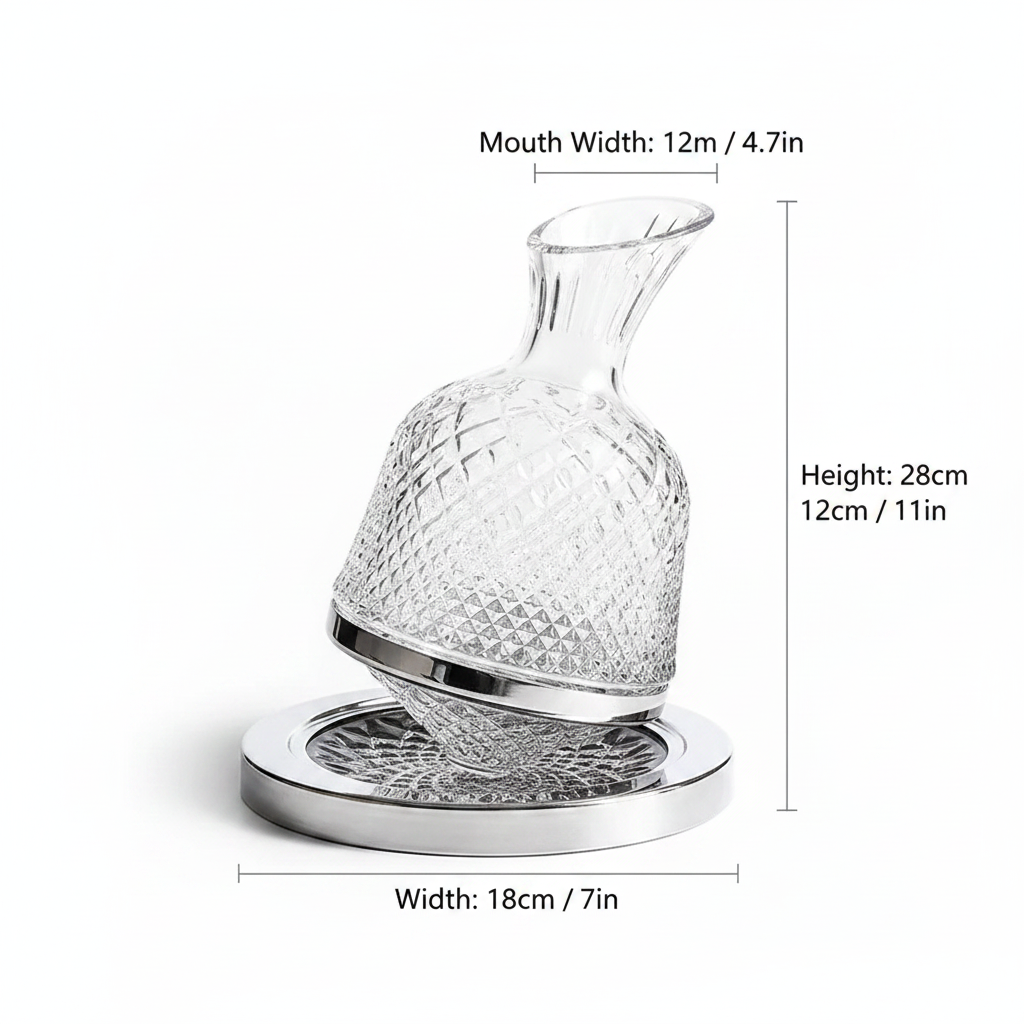 Dimensions Decanter