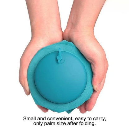 Flocked Inflatable Square Air Pillow Ultralight Portable Travel Cushion, Multifunctional Foldable Camping Pillow for Airplane Ca