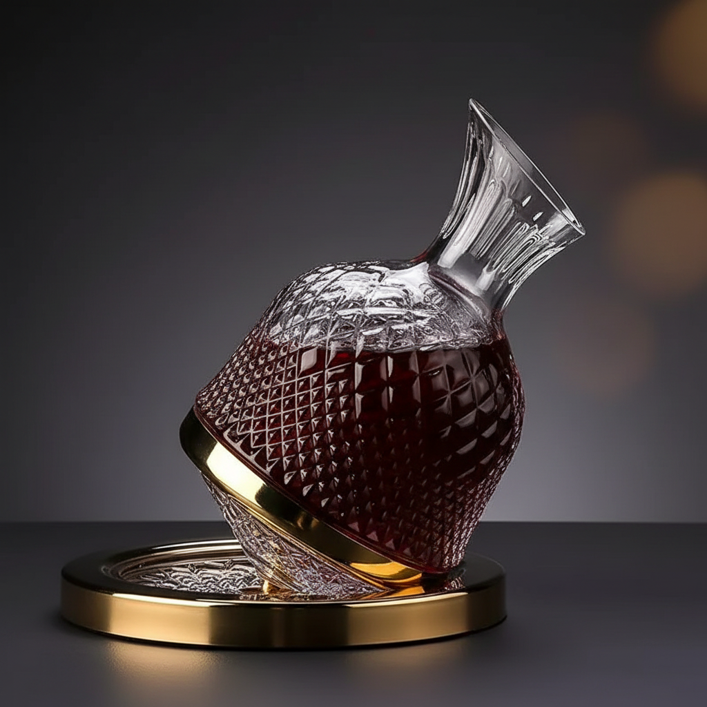 Gold Decanter